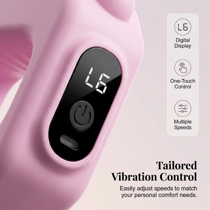Vibrating Fascia Ring Massager