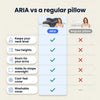 Ergonomic Butterfly Memory Foam Pillow