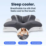 Ergonomic Butterfly Memory Foam Pillow