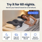 Ergonomic Butterfly Memory Foam Pillow