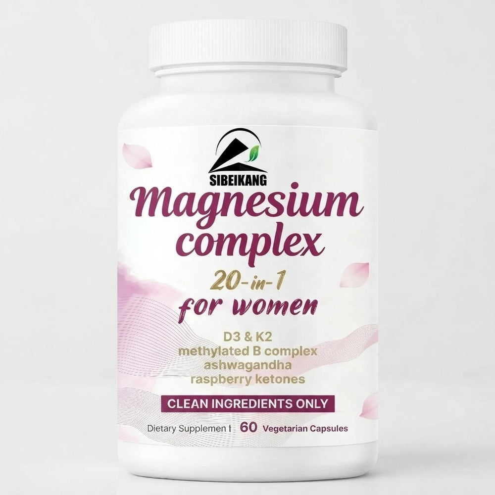 Magnesium Complex Supplement with Vitamin D3 and K2