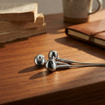 Chrome Wired Earbuds Pro
